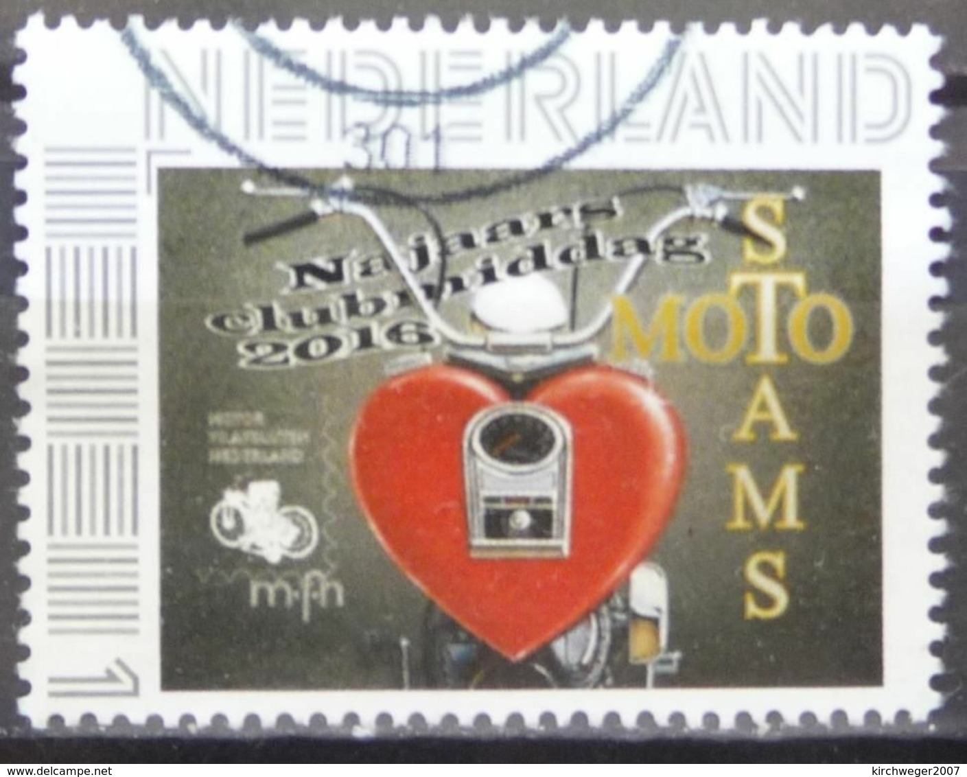 Lot Niederlande PM 66 (2016) Herbstclubnachmittag 2016 Personalisierte Marke MNH (2015) Herbstclubnachmittag MFN 2016 - Motos