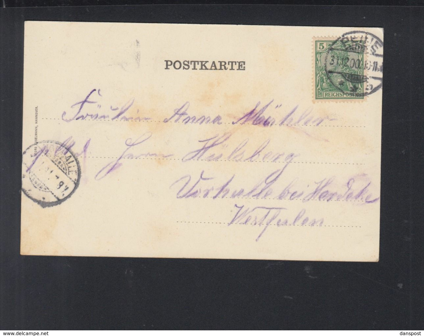 Dt. Reich AK Peine 1900 - Peine