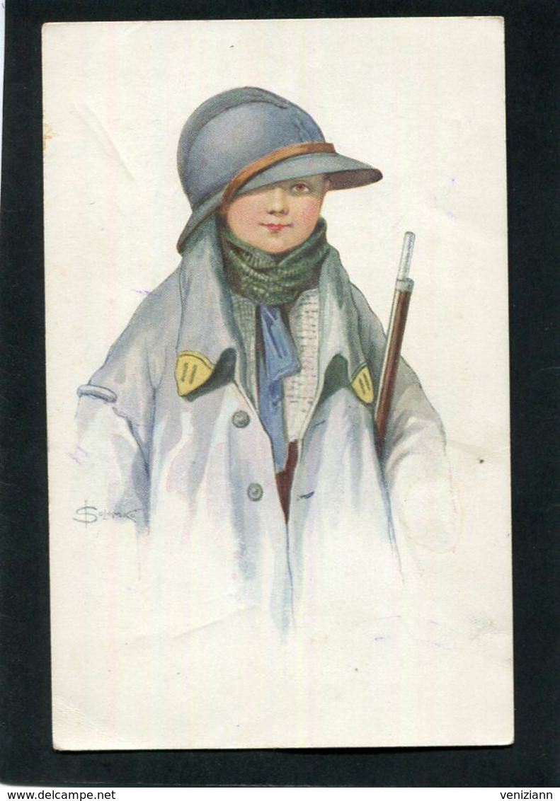 CPA - Illustration S. De Solomko - Tel Père Tel Fils - Guerra 1914-18