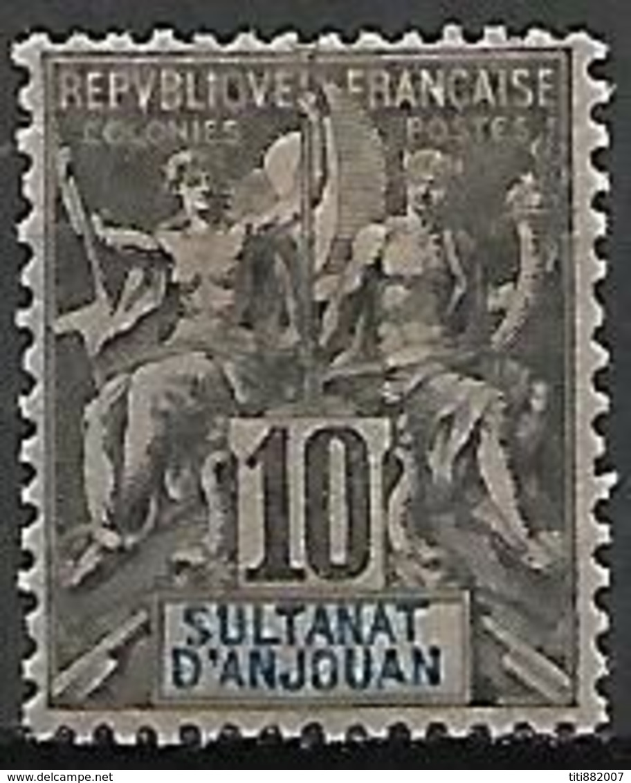 Sultanat  D' ANJOUAN     -   1892 .  Y&T N° 5 * .   Type Groupe. - Unused Stamps