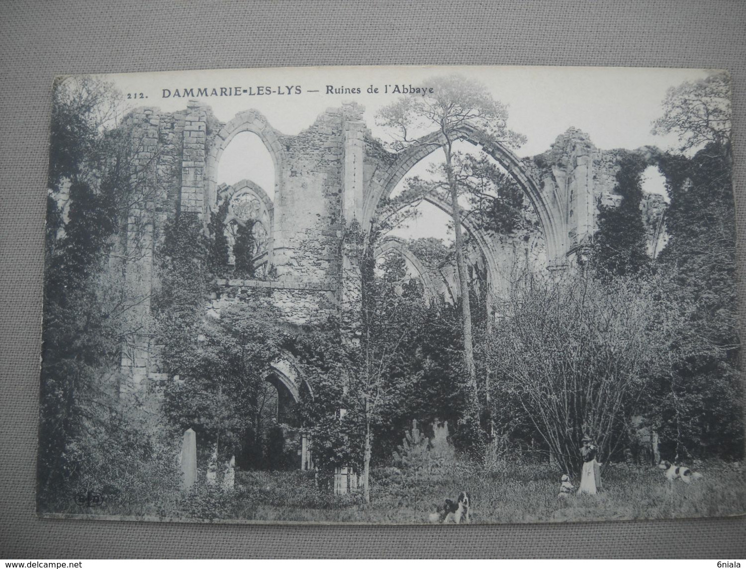 2400  Carte Postale  DAMMARIE LES LYS    Les Ruines De L'Abbaye      77 Seine Et Marne - Dammarie Les Lys