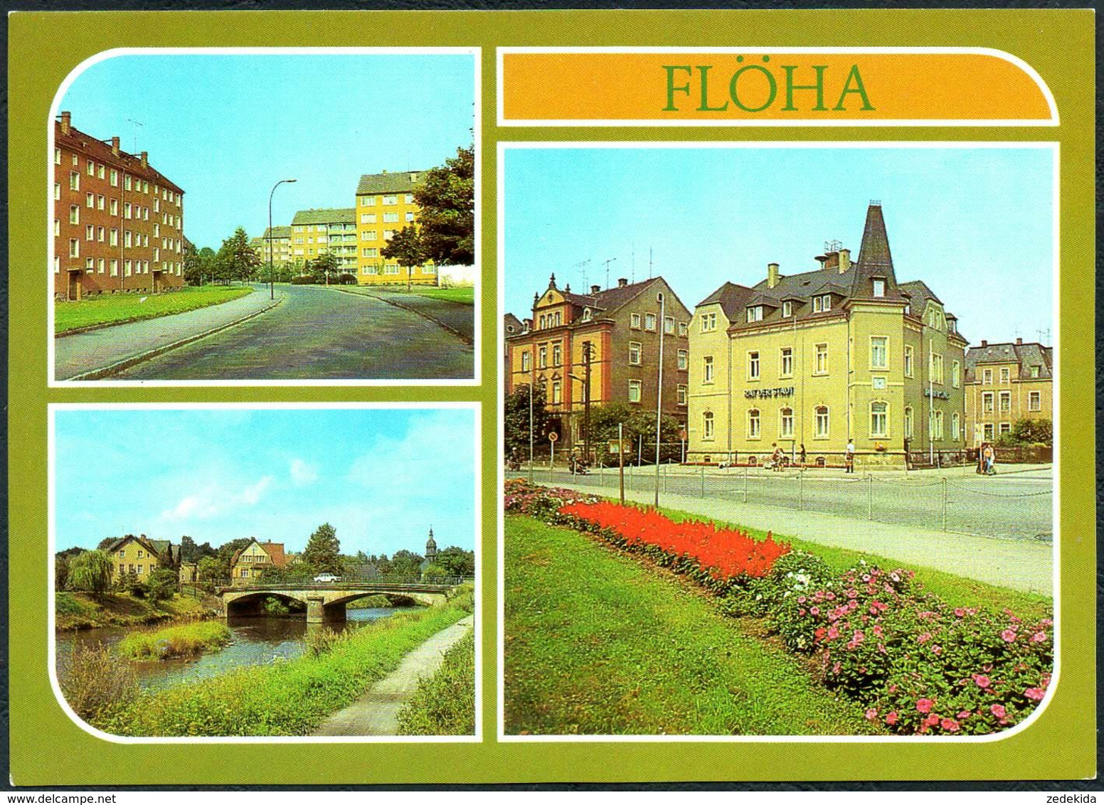 D9406 - TOP Flöha Rathaus - Bild Und Heimat Reichenbach - Floeha