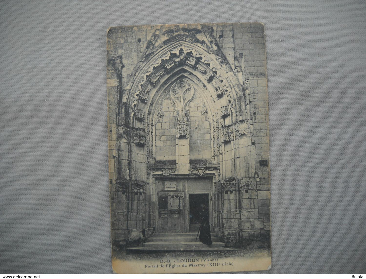 2189  Carte Postale LOUDUN Portail De L'EGLISE Du MARTRAY              86 Vienne - Loudun