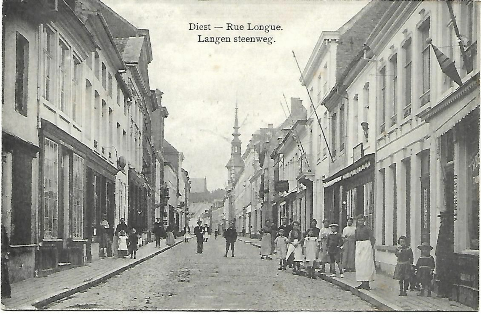 Diest - Rue Longue - Langen Steenweg. - Diest