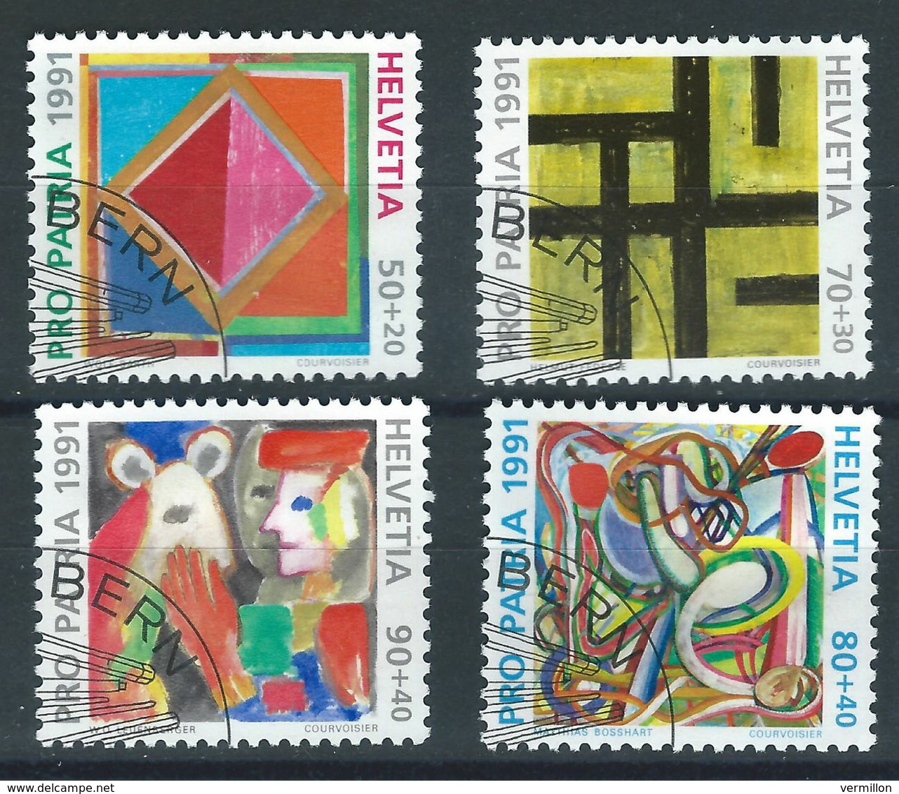 XX-/-540.-  YVERT N° 1374/77,  OBL. - COTE 5.50 € -  IMAGE DU VERSO SUR DEMANDE - Used Stamps