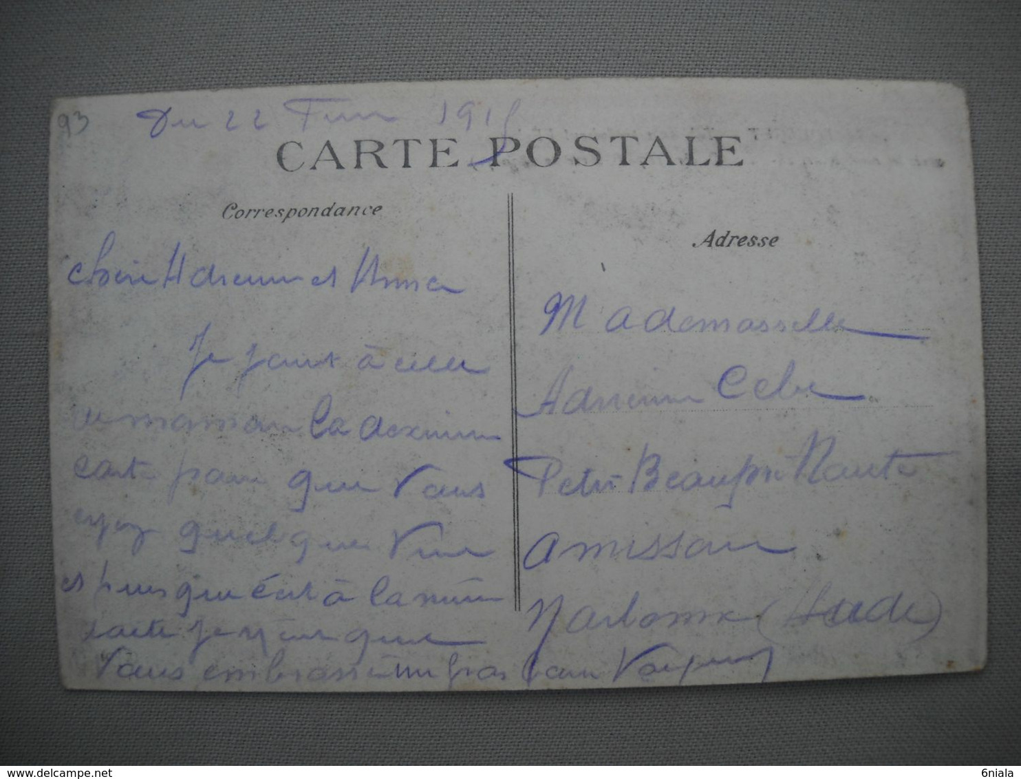 2179 Carte Postale  Le BOURGET   Tableau Représentant L'EGLISE Après Les Combats De 1870 1871   93 Seine  Saint Denis - Le Bourget