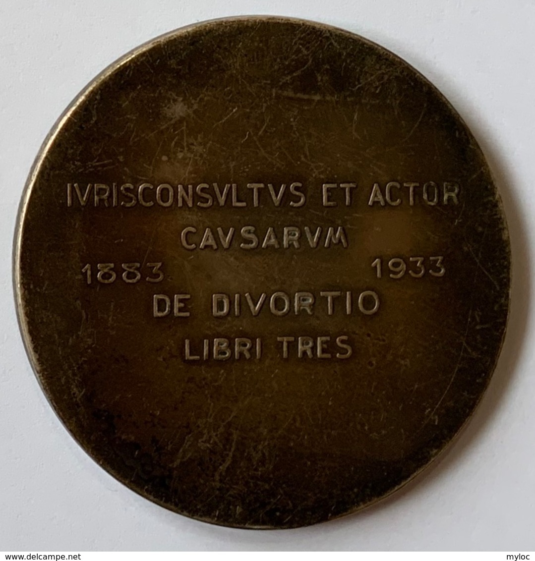 Médaille Bronze. Arthur Pierard. Ses Confrères Et Amis. 1883-1933. Marnix D'Haveloose - Professionals / Firms