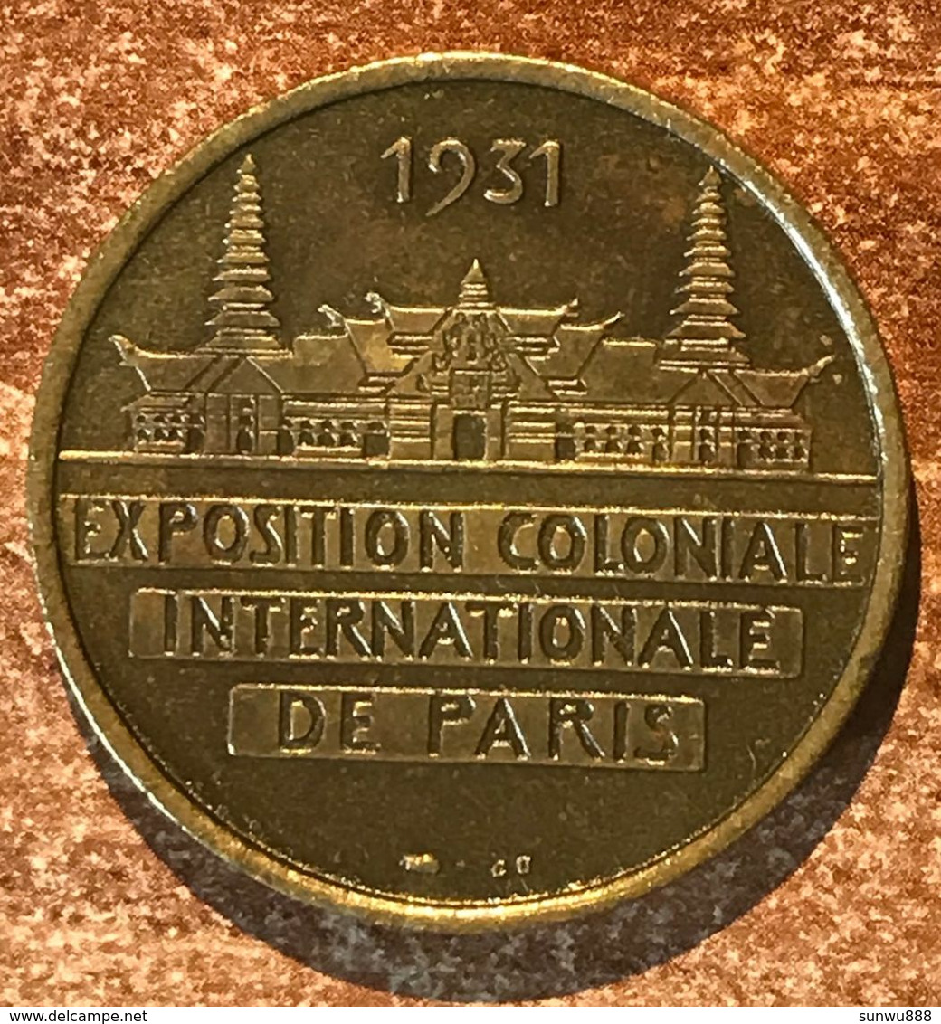 Exposition Coloniale Internationale De Paris 1931 Océanie A. Mouroux (prix Fixe, Recommandé Inclus) - Royal / Of Nobility