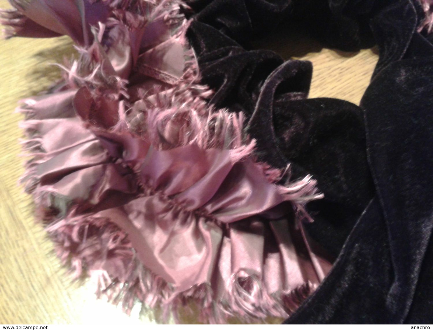 FOULARDS ECHARPE Velours Et Plumes Violet Foncé - Scarves