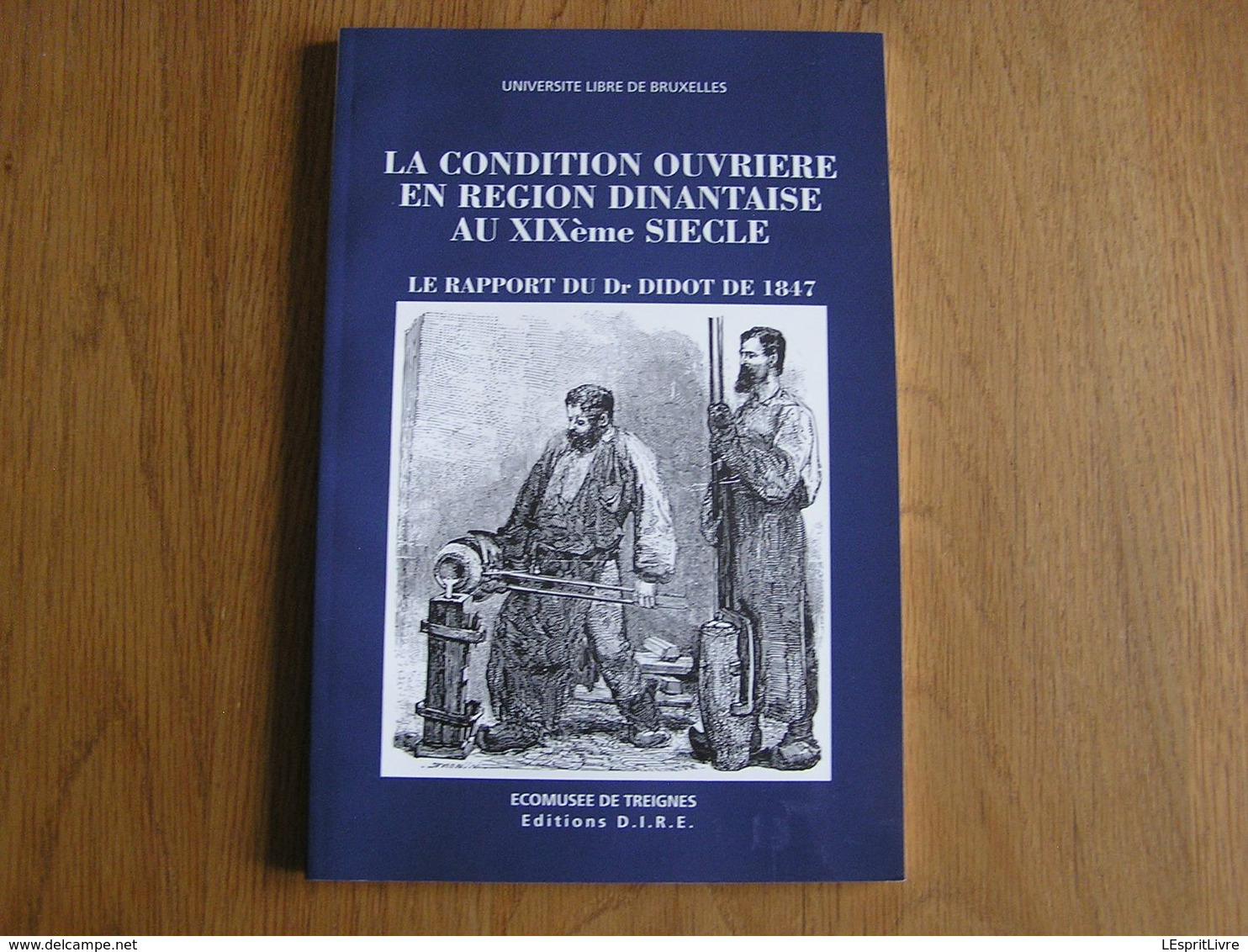 LA CONDITION OUVRIERE EN REGION DINANTAISE Régionalisme Dinant Burnot Forge Fonderie Carrière Marbre Mine Fer Usine - Belgique