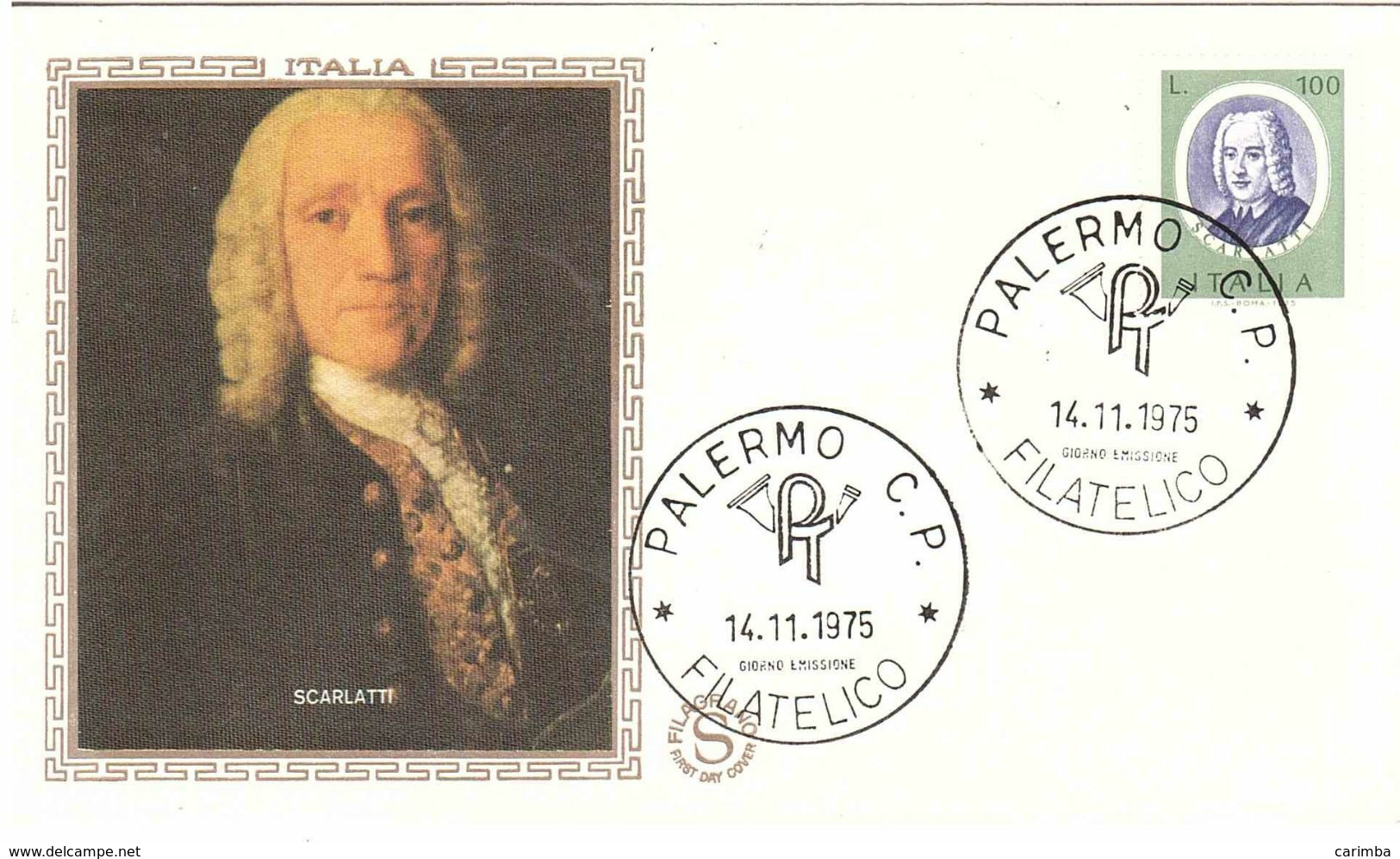 14.11.1975 SCARLATTI - FDC