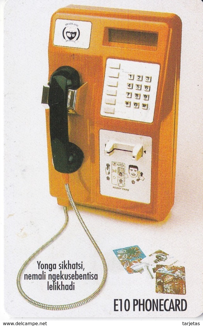 TARJETA DE SWAZILAND DE UN TELEFONO - Swaziland