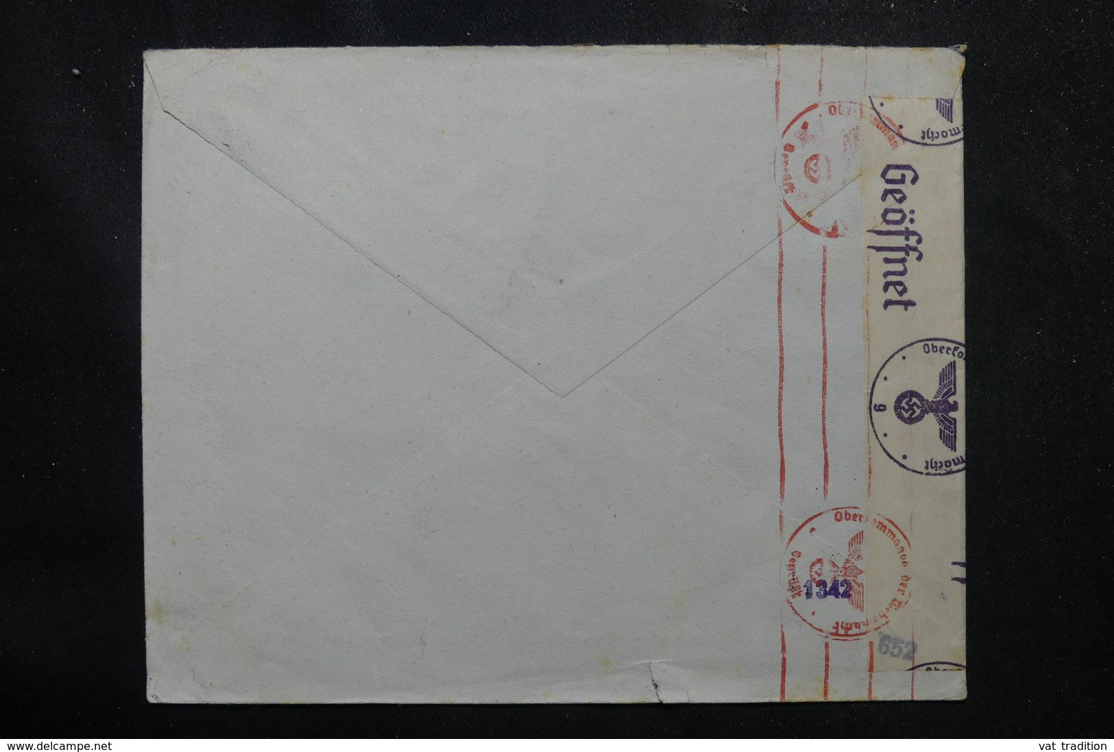 TURQUIE - Enveloppe De Istanbul Pour La Belgique En 1940 Avec Contrôle Postal Allemand - L 68953 - Covers & Documents