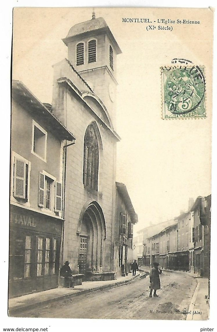 MONTLUEL - L'Eglise St Etienne - Montluel