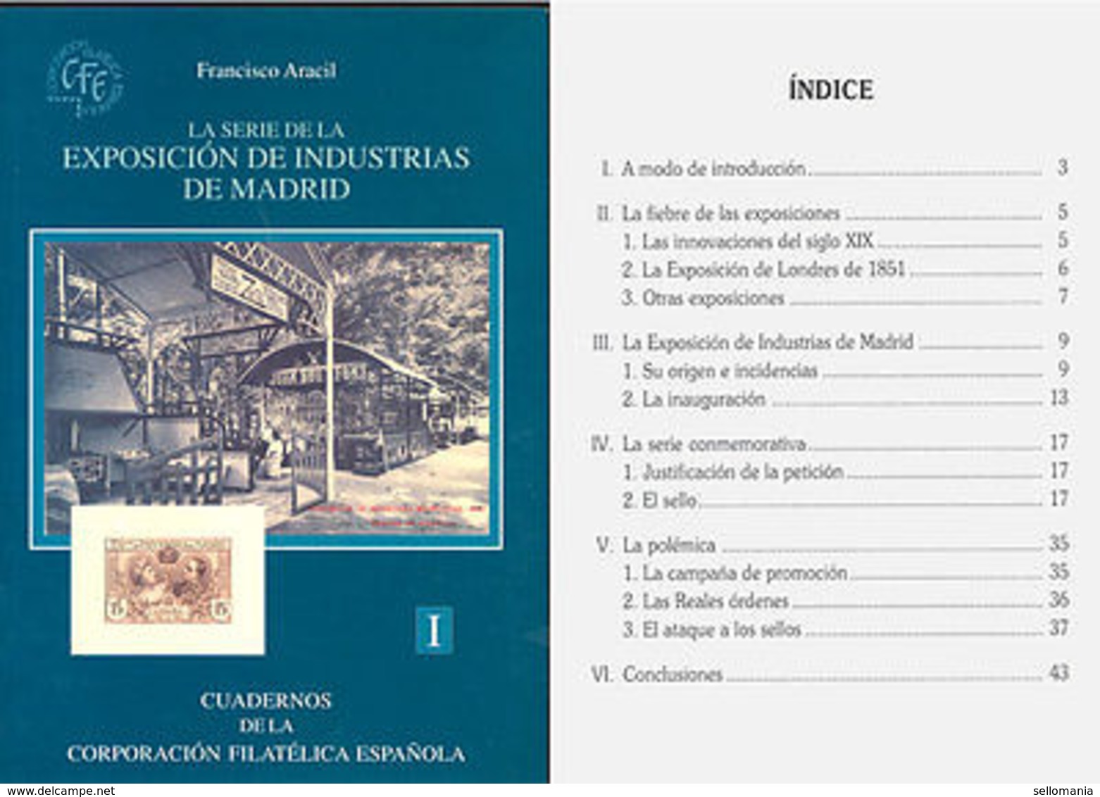 ESTUDIO SOBRE LA SERIE EXPOSICION DE INDUSTRIAS DE MADRID 1907. ULTIMA EDICION - Autres & Non Classés