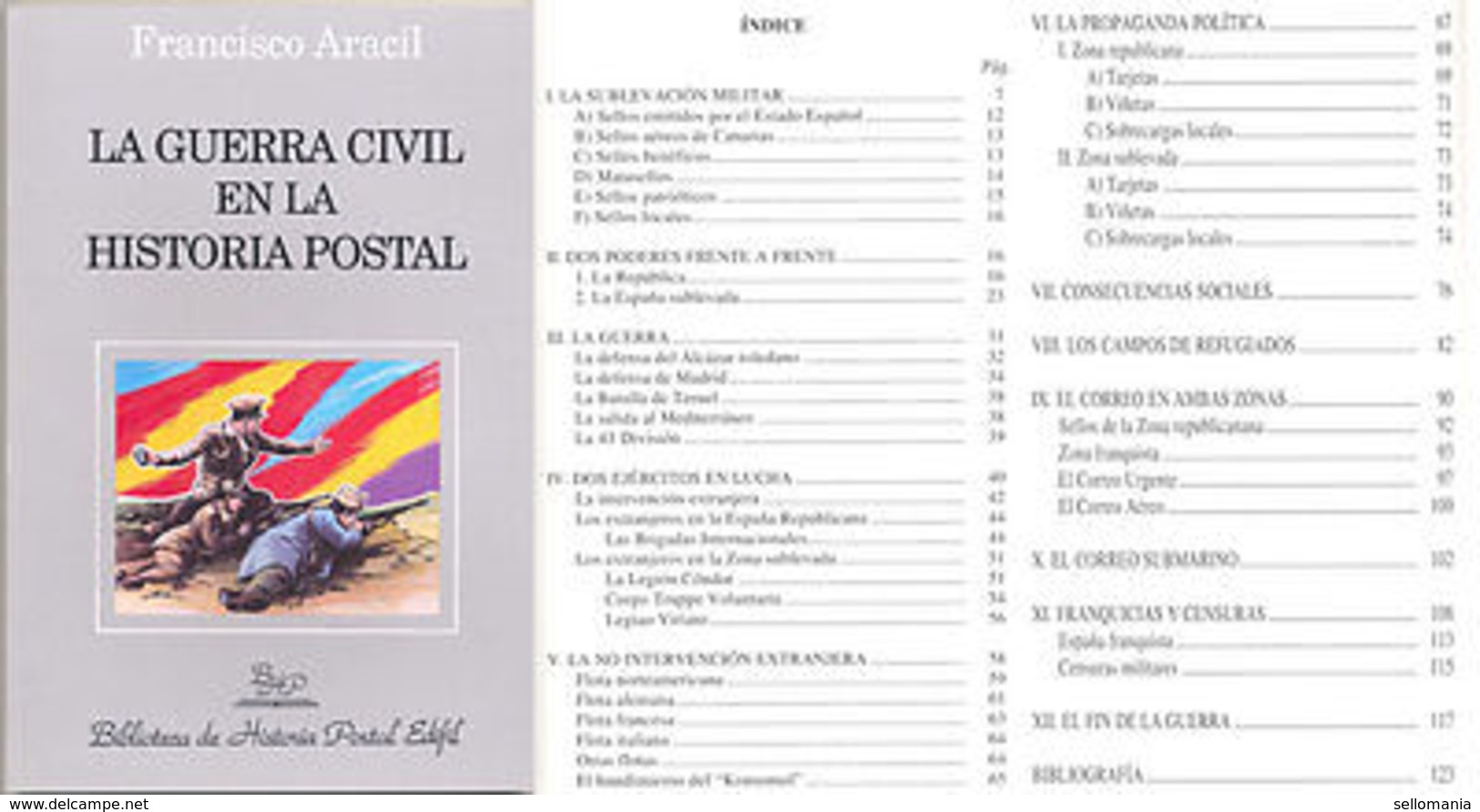 LA GUERRA CIVIL EN LA HISTORIA POSTAL HISTORIA POSTAL EDIFIL FRANCISCO ARACIL - Otros & Sin Clasificación