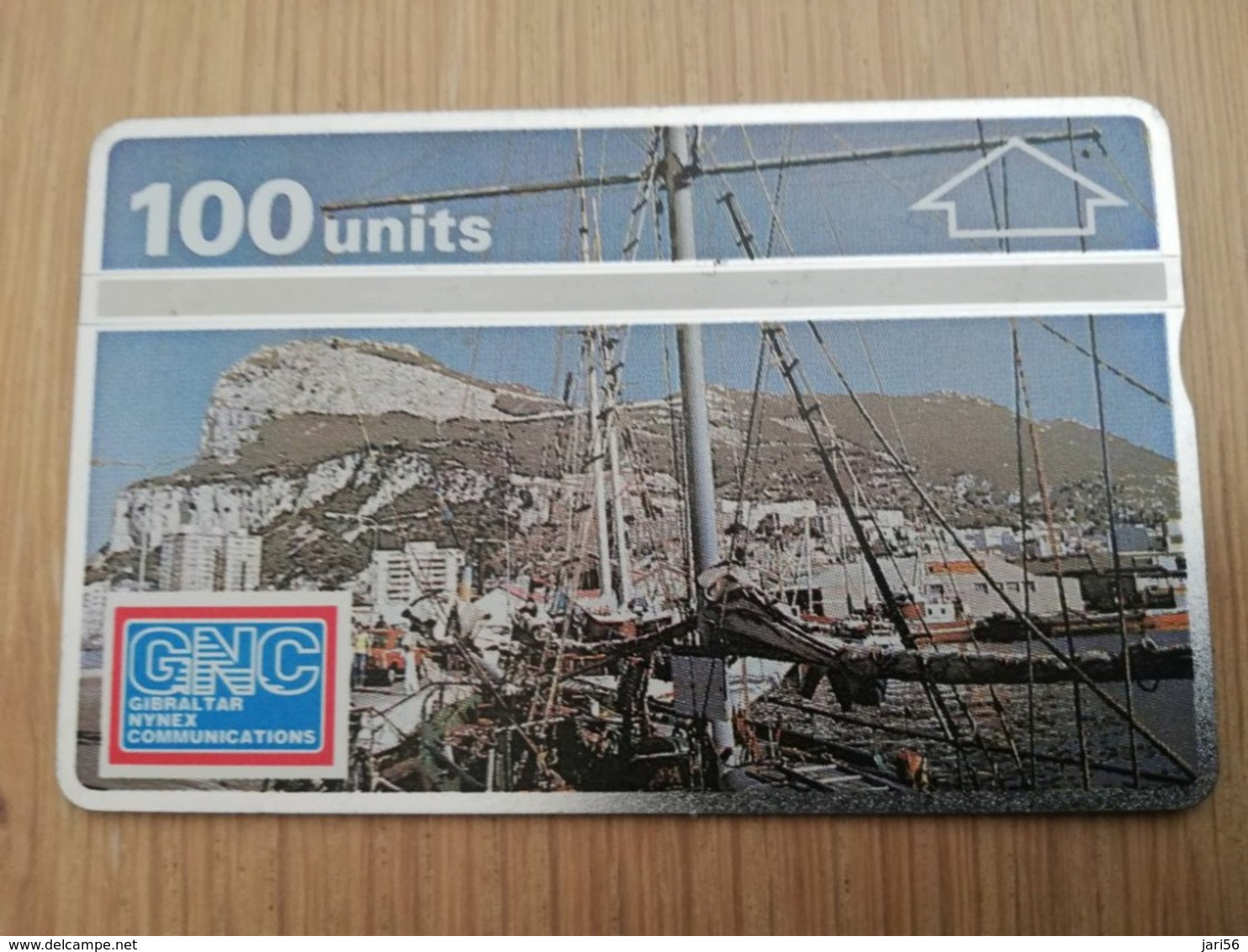 GIBRALTAR  LANDYS & GYR  100 UNITS MINT  CONTROL 101K    **2997** - Gibilterra