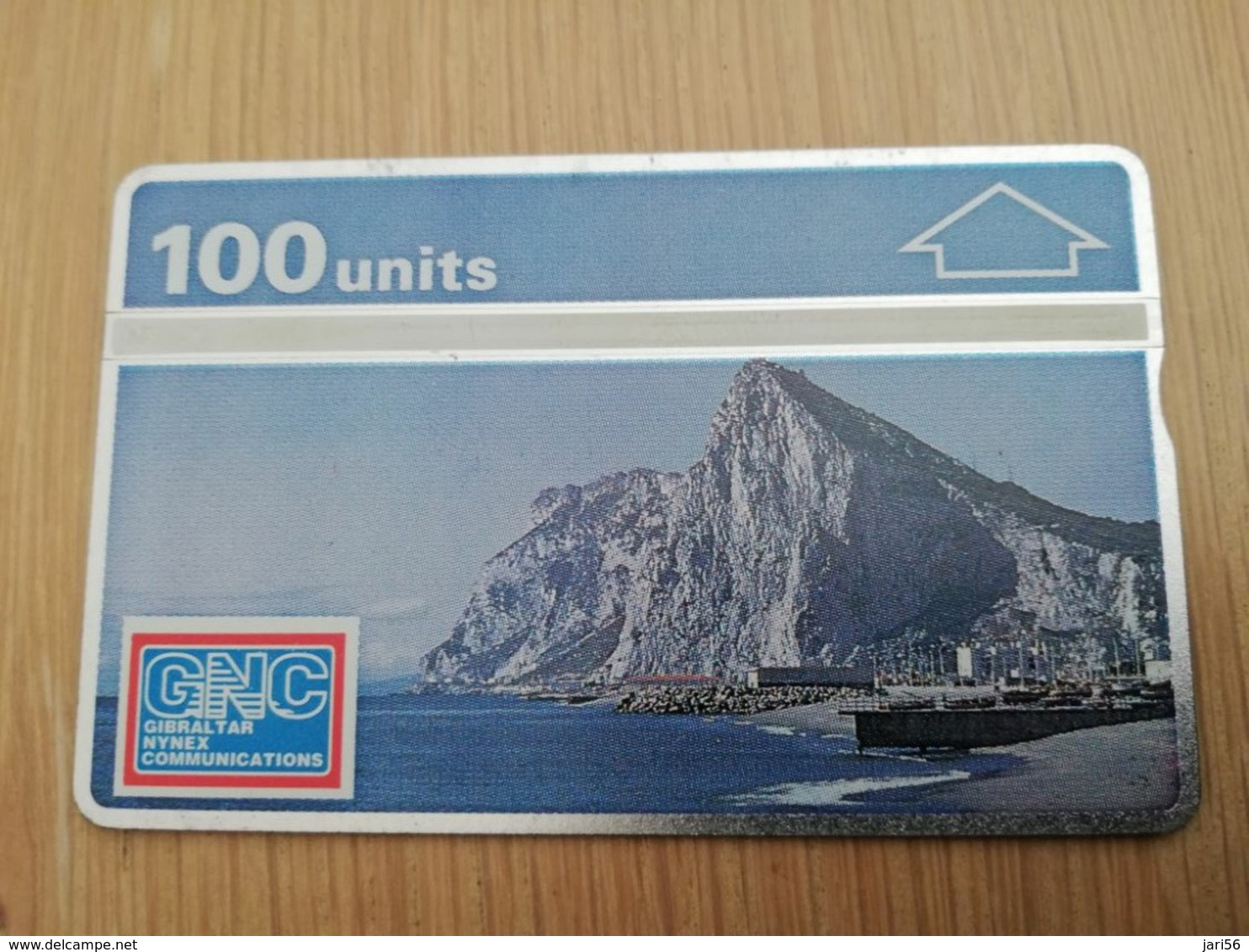 GIBRALTAR  LANDYS & GYR  100 UNITS MINT  CONTROL 101K    **2998** - Gibraltar