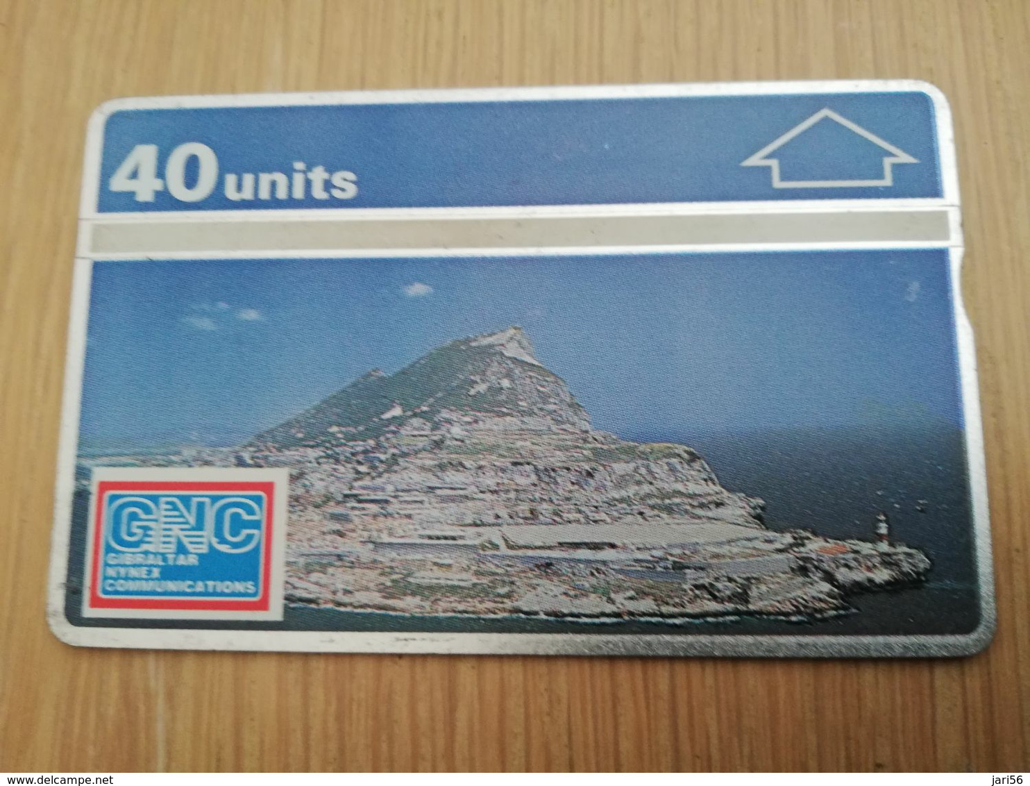 GIBRALTAR  LANDYS & GYR  40  UNITS MINT  CONTROL 101K    **2999** - Gibraltar