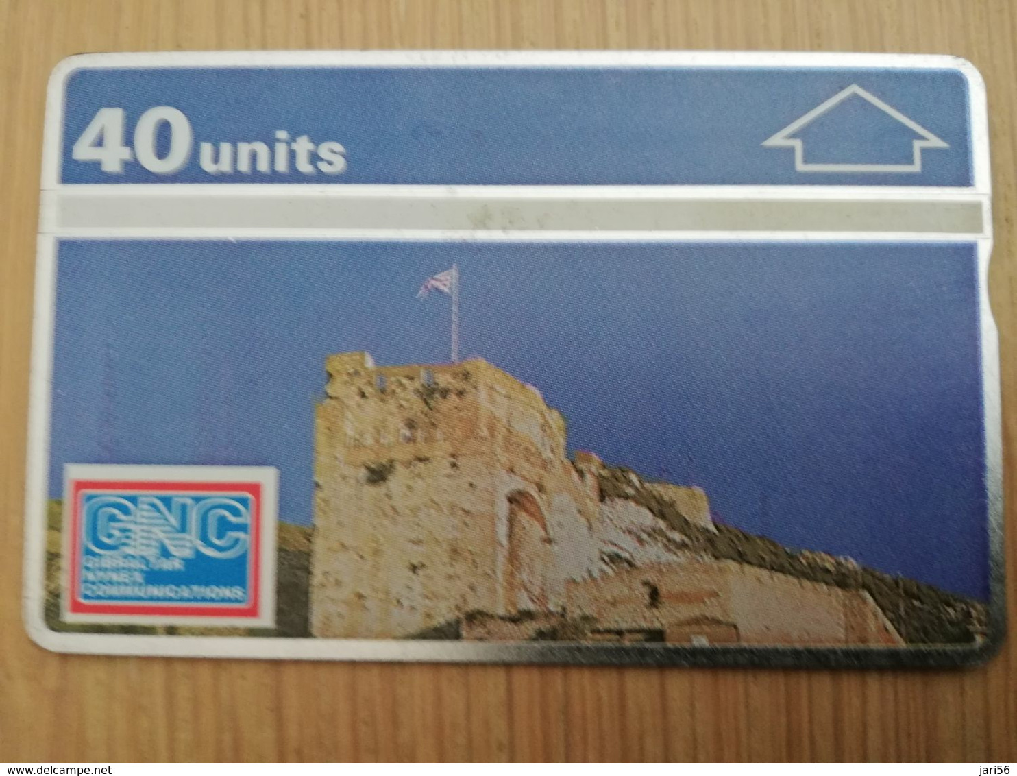 GIBRALTAR  LANDYS & GYR  40  UNITS MINT  CONTROL 101K    **3000** - Gibraltar