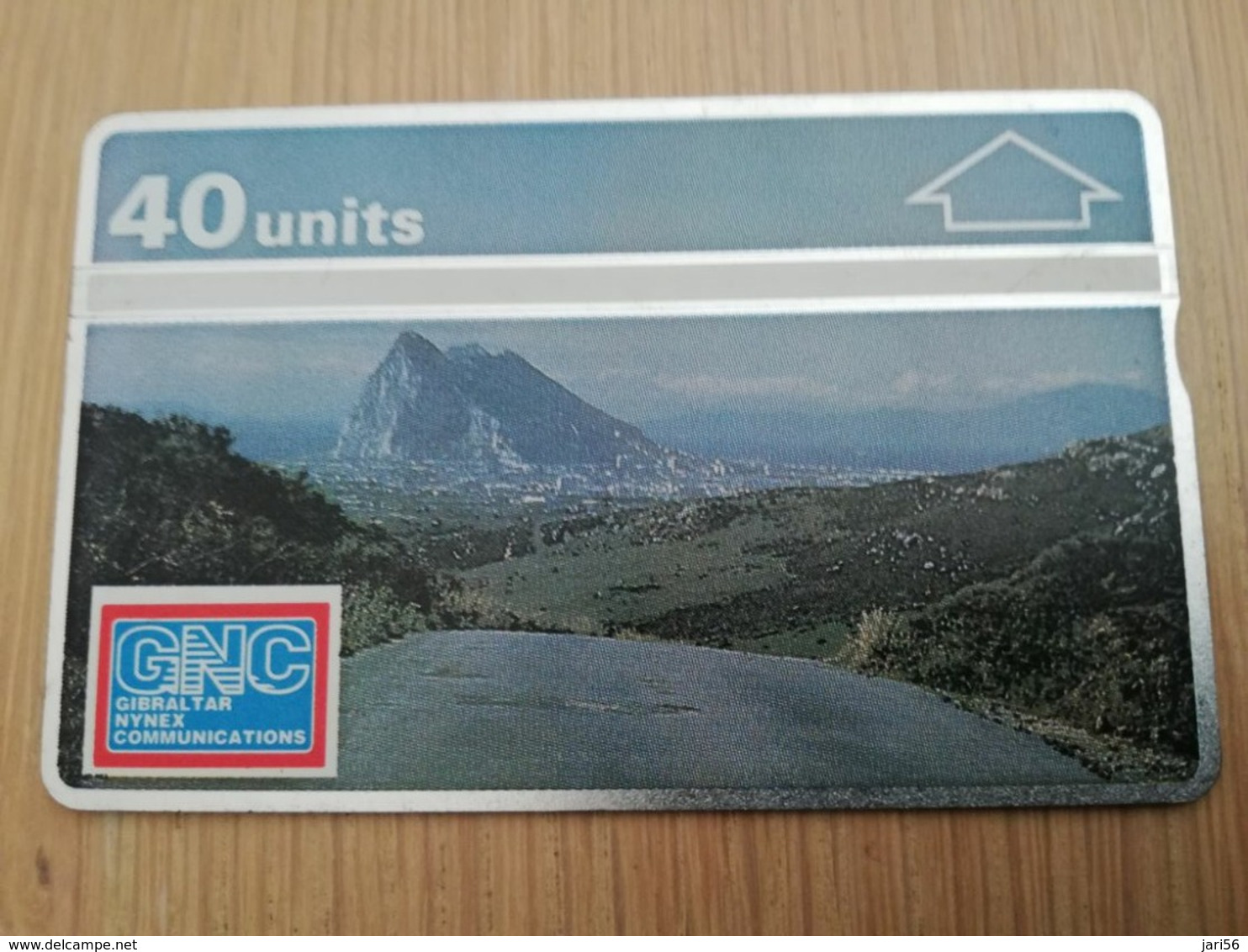 GIBRALTAR  LANDYS & GYR  40  UNITS MINT  CONTROL 101K    **3001** - Gibilterra