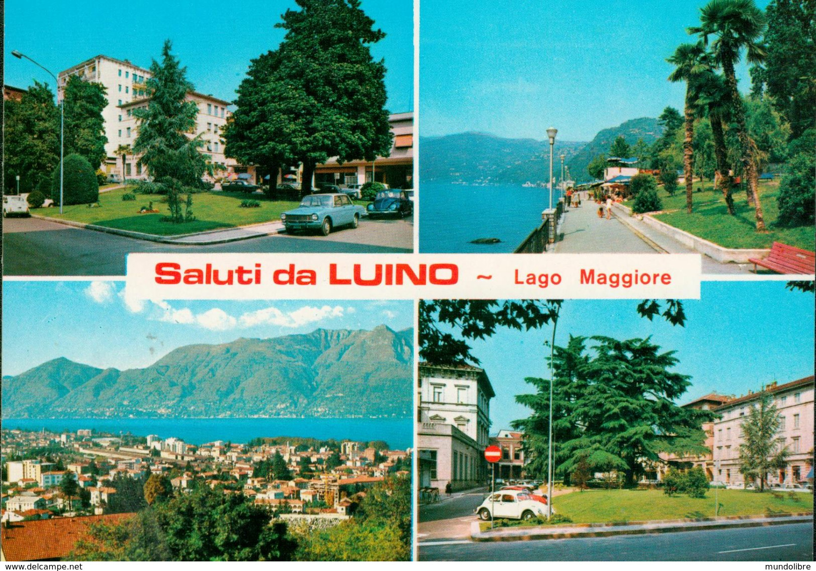 Saluti Da LUINO - Lago Maggiore - Luino