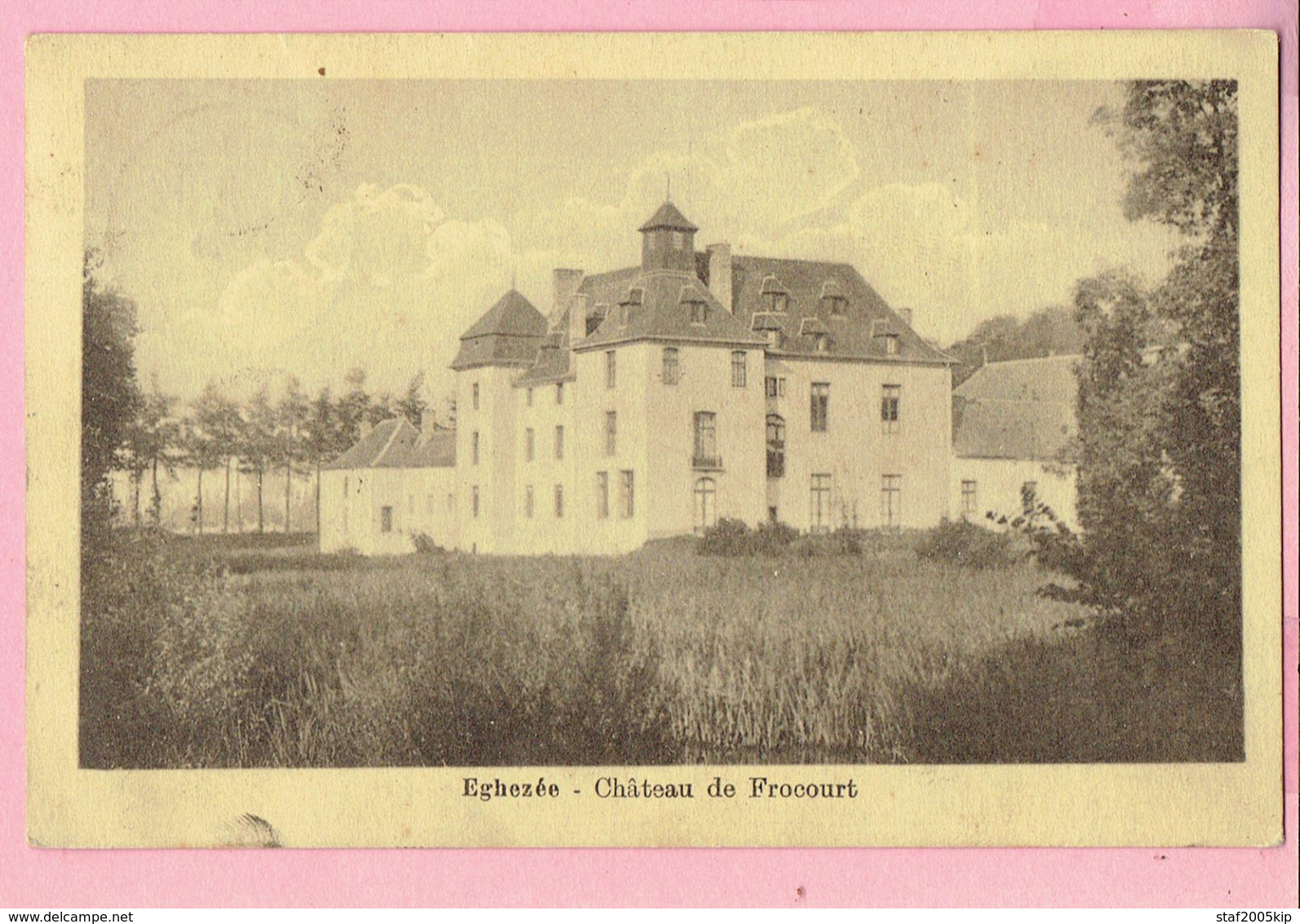 Eghezée - Château De Frocourt - 1928 - Eghezée