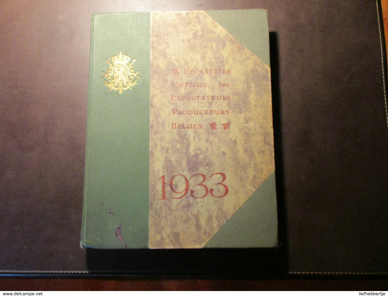 Répertoire Officiel Des Producteurs - Exportateurs Belges - Adresboek - Repertorium - Handelszaken  Congo - Zaïre - 1933 - Geschiedenis