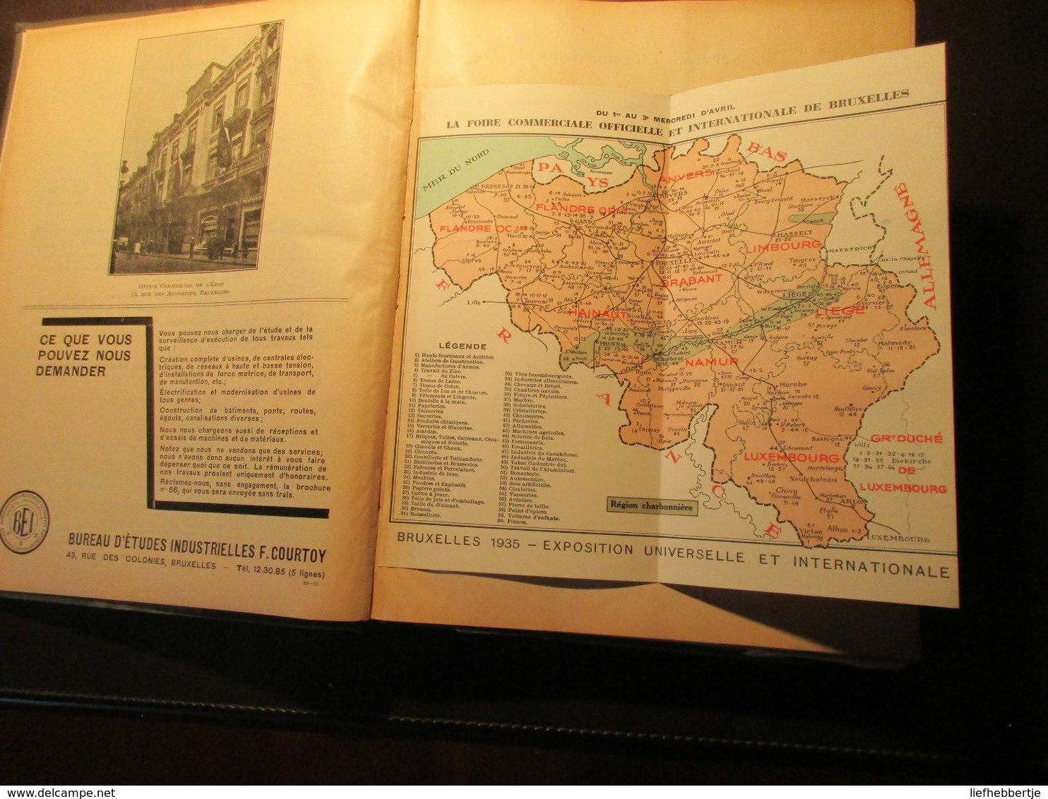 Répertoire Officiel Des Producteurs - Exportateurs Belges - Adresboek - Repertorium - Handelszaken  Congo - Zaïre - 1933 - Geschichte