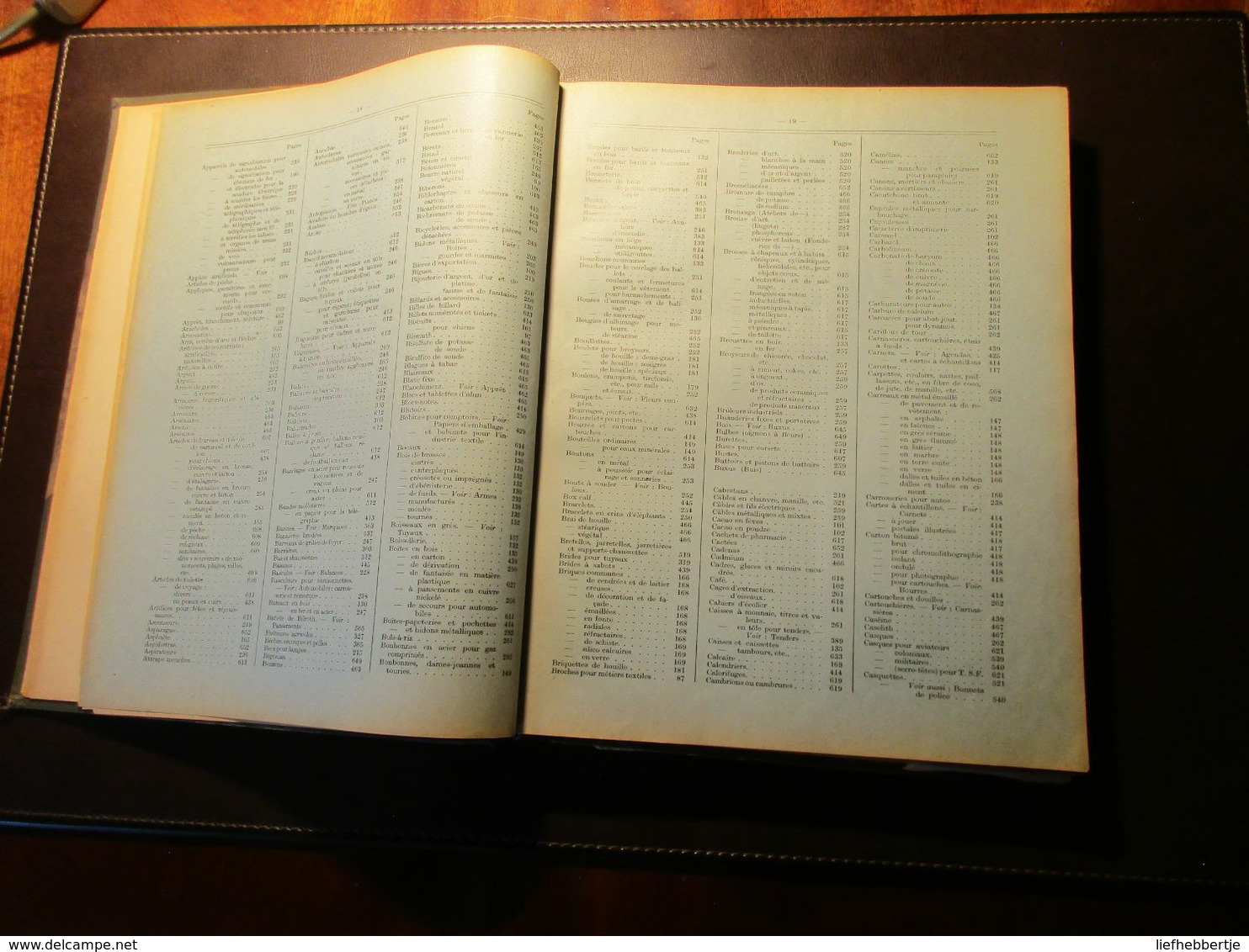 Répertoire officiel des producteurs - exportateurs Belges - adresboek - repertorium - handelszaken  Congo - Zaïre - 1933