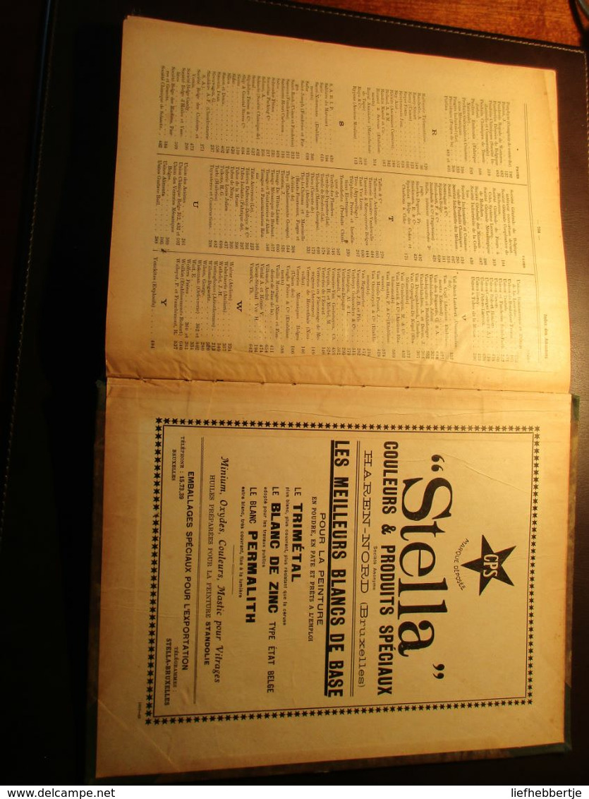 Répertoire officiel des producteurs - exportateurs Belges - adresboek - repertorium - handelszaken  Congo - Zaïre - 1933