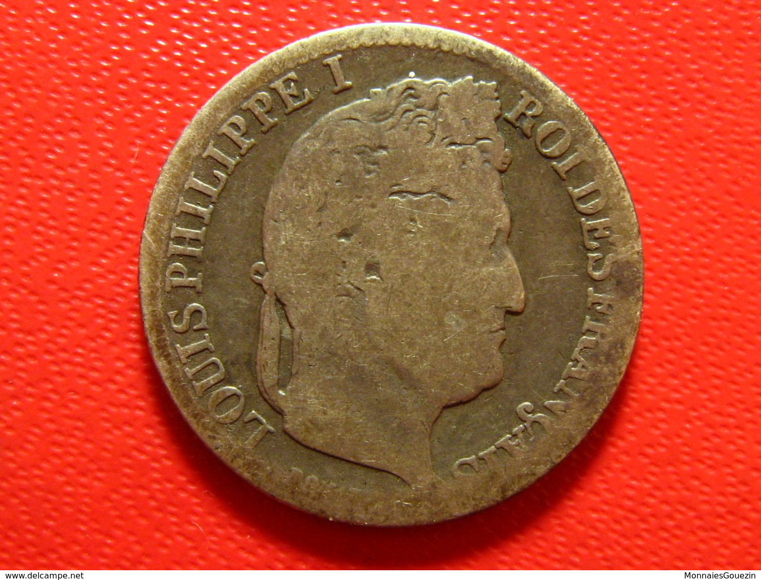 France - 1/2 Franc 1832/1 W Lille Louis Philippe 4047 - 1/2 Franc