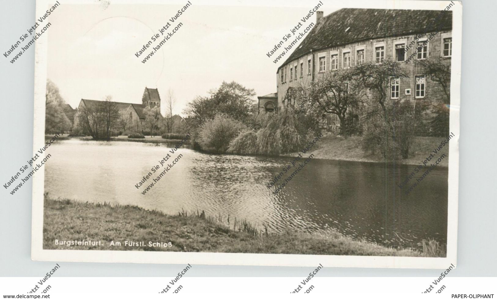 4430 STEINFURT - BURGSTEINFURT, Am Fürstlichen Schloß, 1938 - Steinfurt