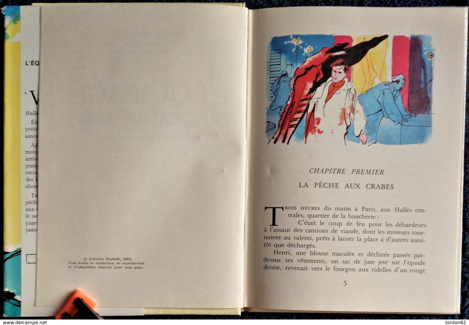 René Guillot - L'équipage Du Grand  Marc  - Idéal Bibliothèque  N° 345 - ( 1968 ) . - Ideal Bibliotheque
