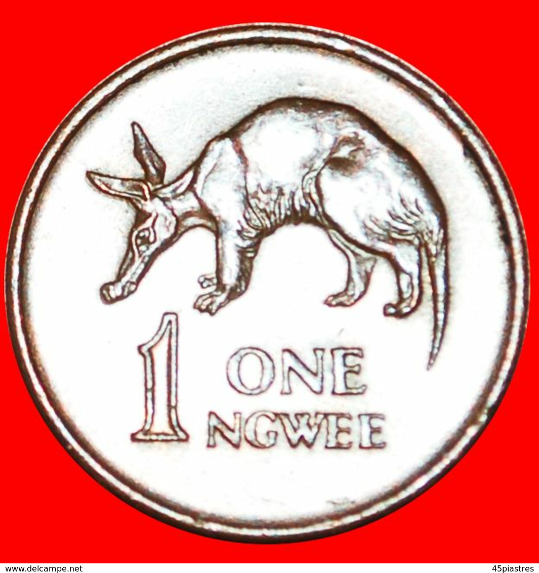 · GREAT BRITAIN (1968-1978): ZAMBIA ★ 1 NGWEE 1968 ANTEATER! LOW START ★ NO RESERVE! - Zambia