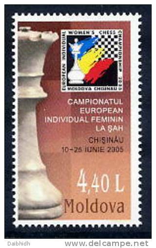 MOLDOVA 2005 European Women's Chess Championship MNH / **.  Michel 513 - Moldavië