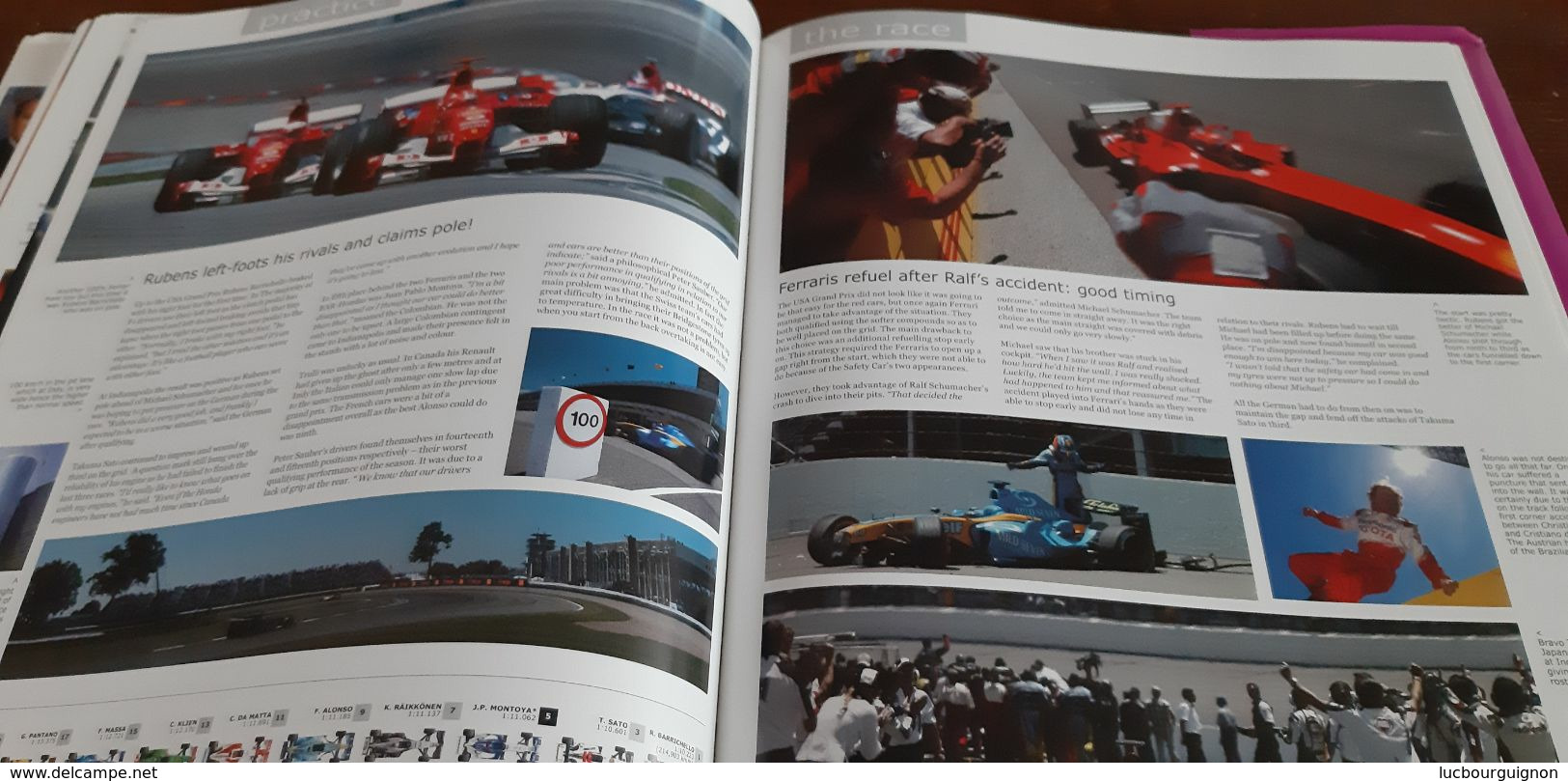 FORMULA 1  Yearbook 2004 - 2005  220 Pages - 1950-Heden