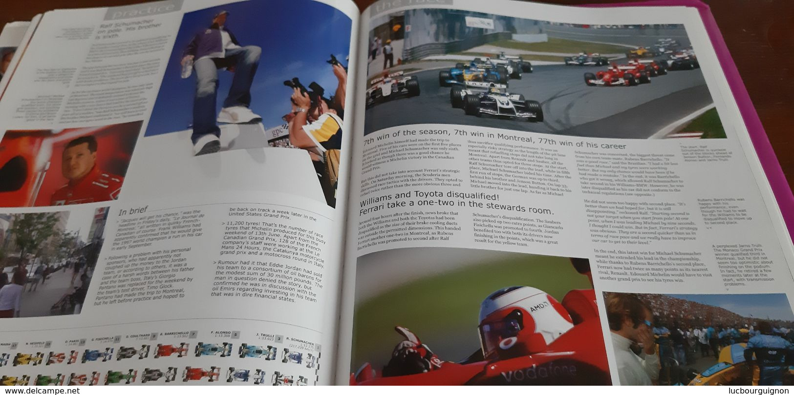 FORMULA 1  Yearbook 2004 - 2005  220 Pages - 1950-Hoy