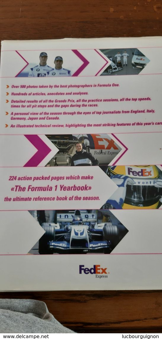 FORMULA 1  Yearbook 2004 - 2005  220 pages