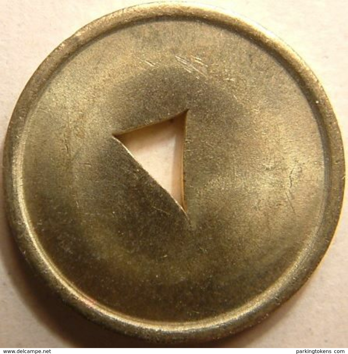 Germ 3891 B - Parkhausbetriebe Feldt - Rev. (blank) - 22mm B - Parking Token - Parkmünze - Parkeerpenning - Wuppertal - Professionals/Firms