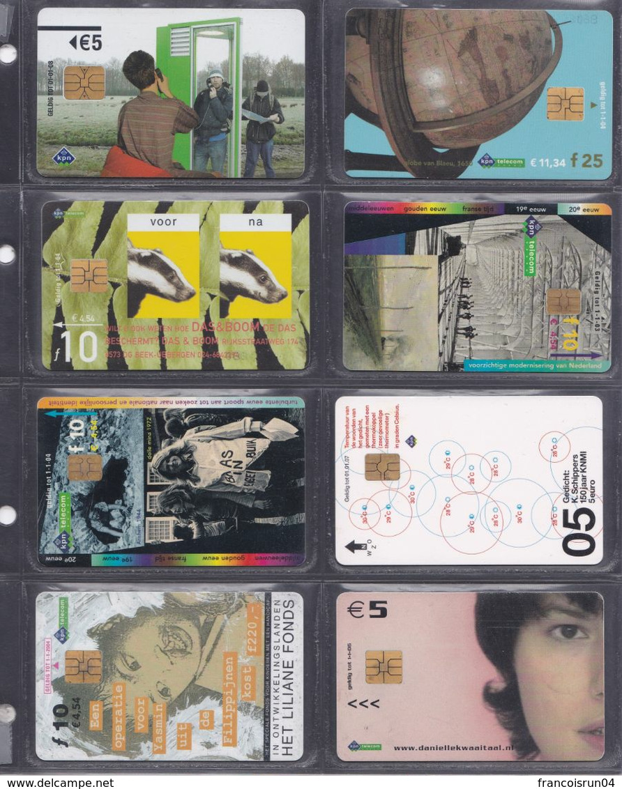 PAYS BAS 8 Cartes Téléphonique - [7] Collections