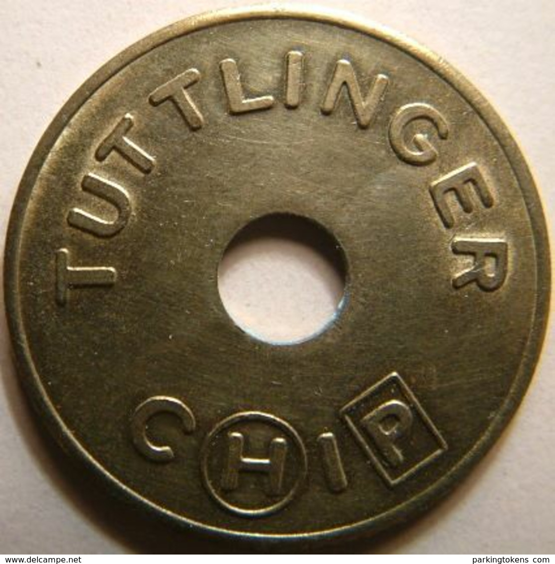 Germ 3870 Ab - Tuttlingen / Parken Bus - 30mm B - Parking Token - Parkmünze - Parkeerpenning - Transportation - Professionals/Firms