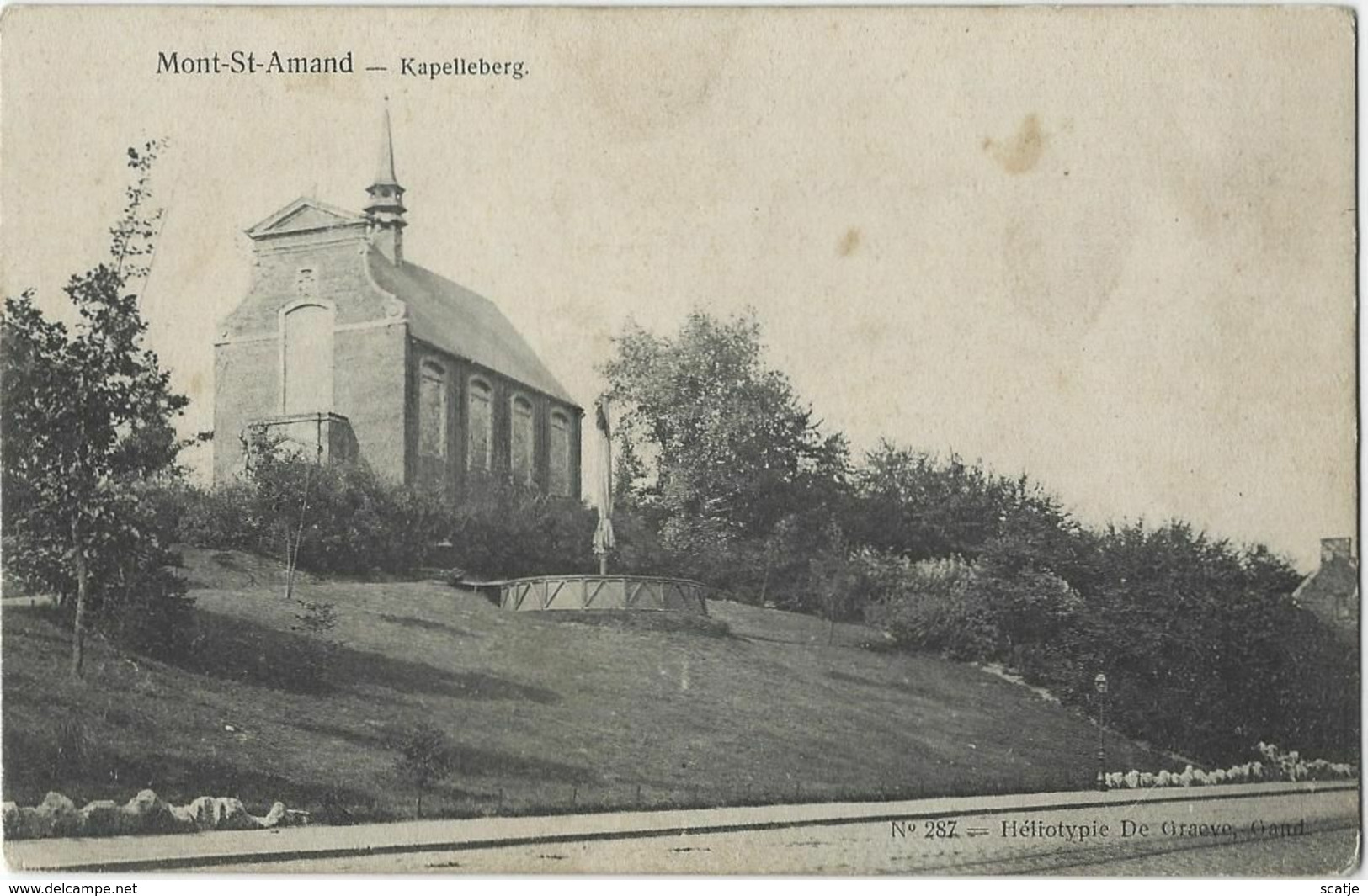 Mont-St-Amand   -   Kapelleberg.   1906 - Sint-Amands