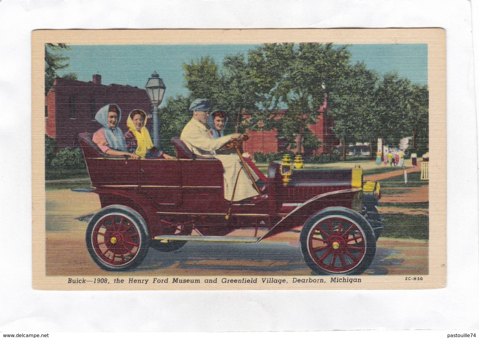 CPA :  14 X 9  -  Buick - 1908 , The Henry Ford Museum And Greenfield Village, Dearborn, Michigan - Dearborn
