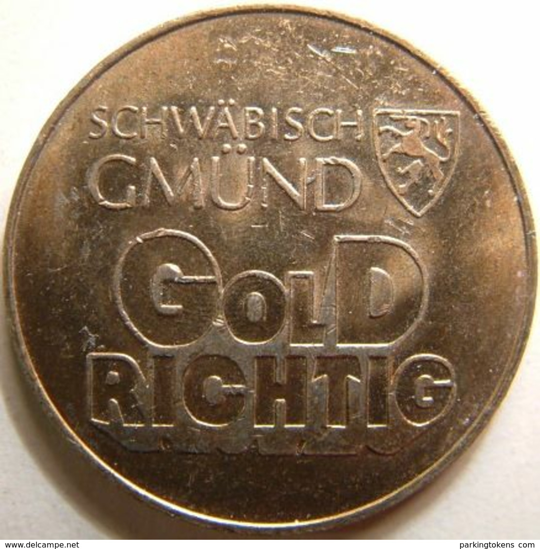 Germ 3803 A - Schwäbisch-Gmünd - 32mm Br - Parking Token - Parkmünze - Parkeerpenning - Firma's