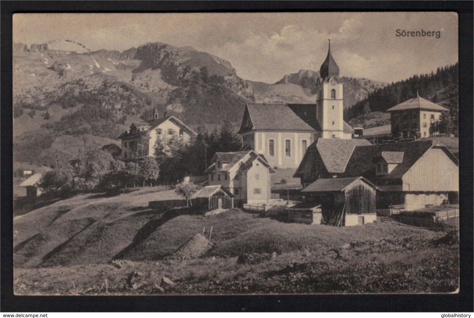 DG1100 - LUZERN - SÖRENBERG - TOTAL ANSICHT MIT KIRCHE - Lucerne