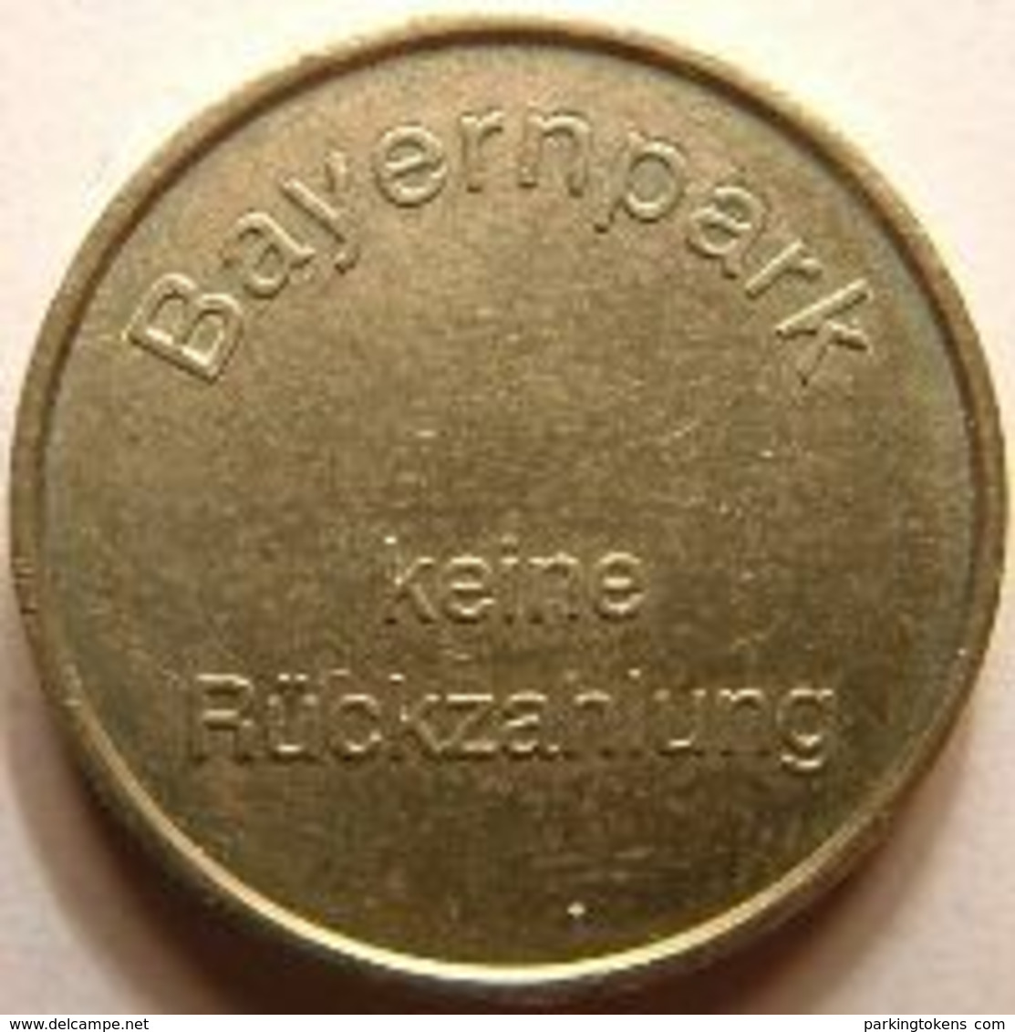 Germ 3760 A - Reisbach Bayernpark - 23mm B - Parking Token - Parkmünze - Parkeerpenning - Professionals/Firms