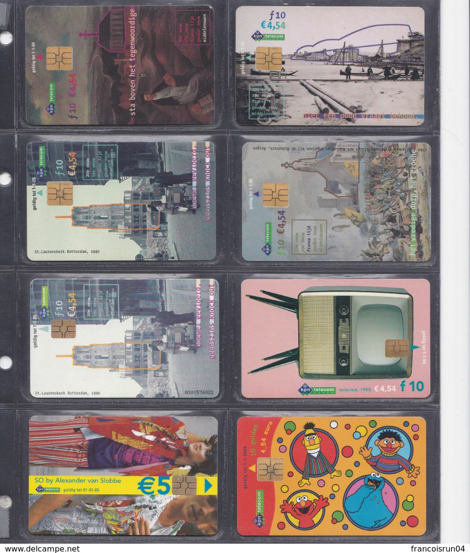 PAYS BAS 8 Cartes Téléphonique - [7] Collections