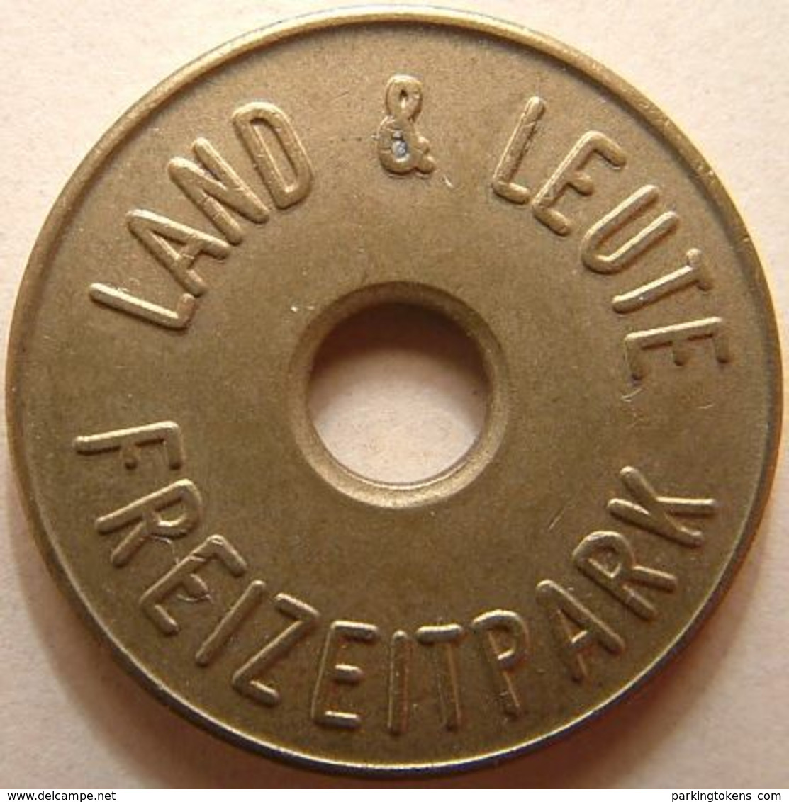 Germ 3715 A - Oesterwurth - 26mm B - Parking Token - Parkmünze - Parkeerpenning - Firma's