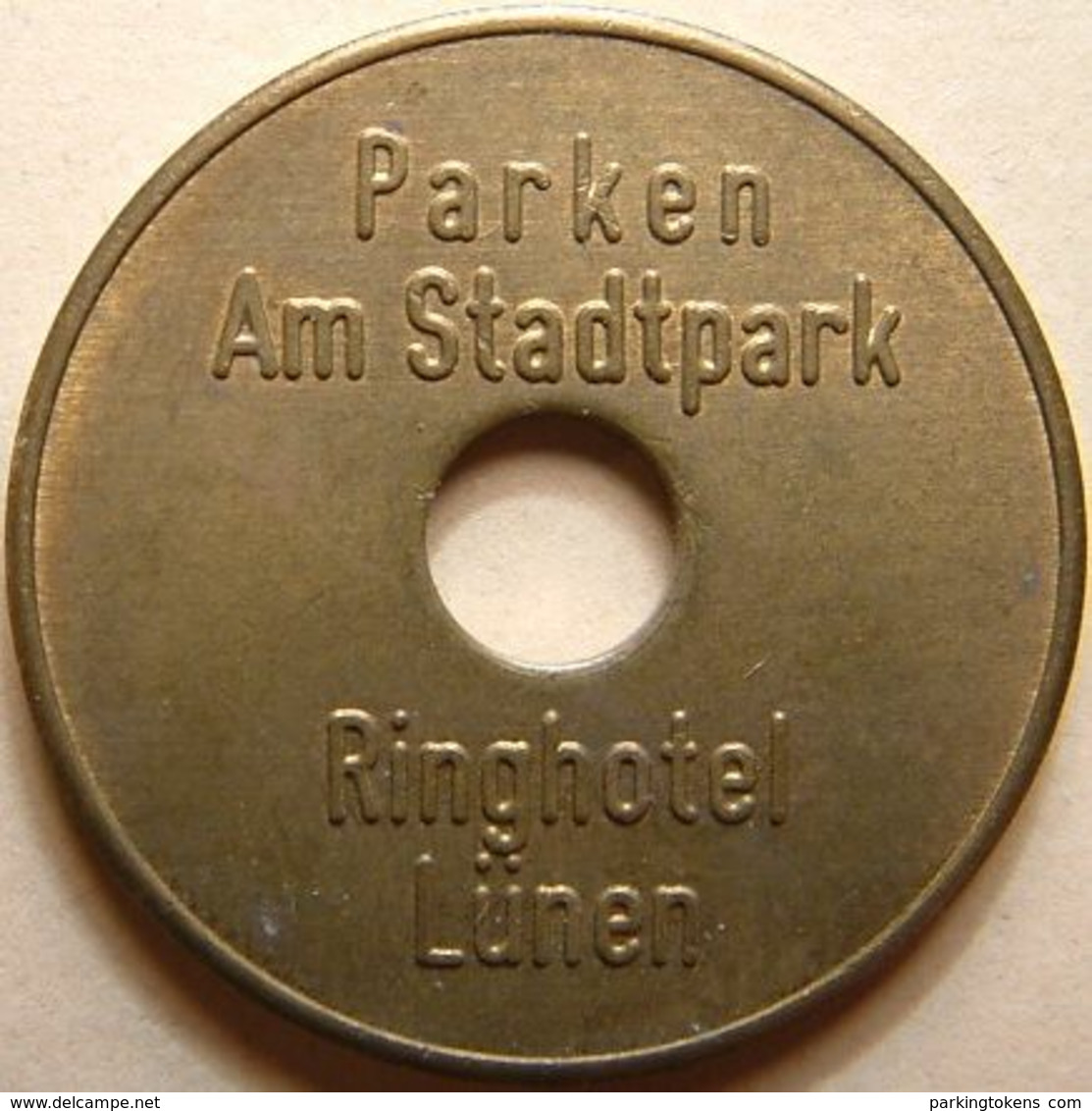 Germ 3484 A - Ringhotel Lünen - 26mm B - Parking Token - Parkmünze - Parkeerpenning - Professionals/Firms